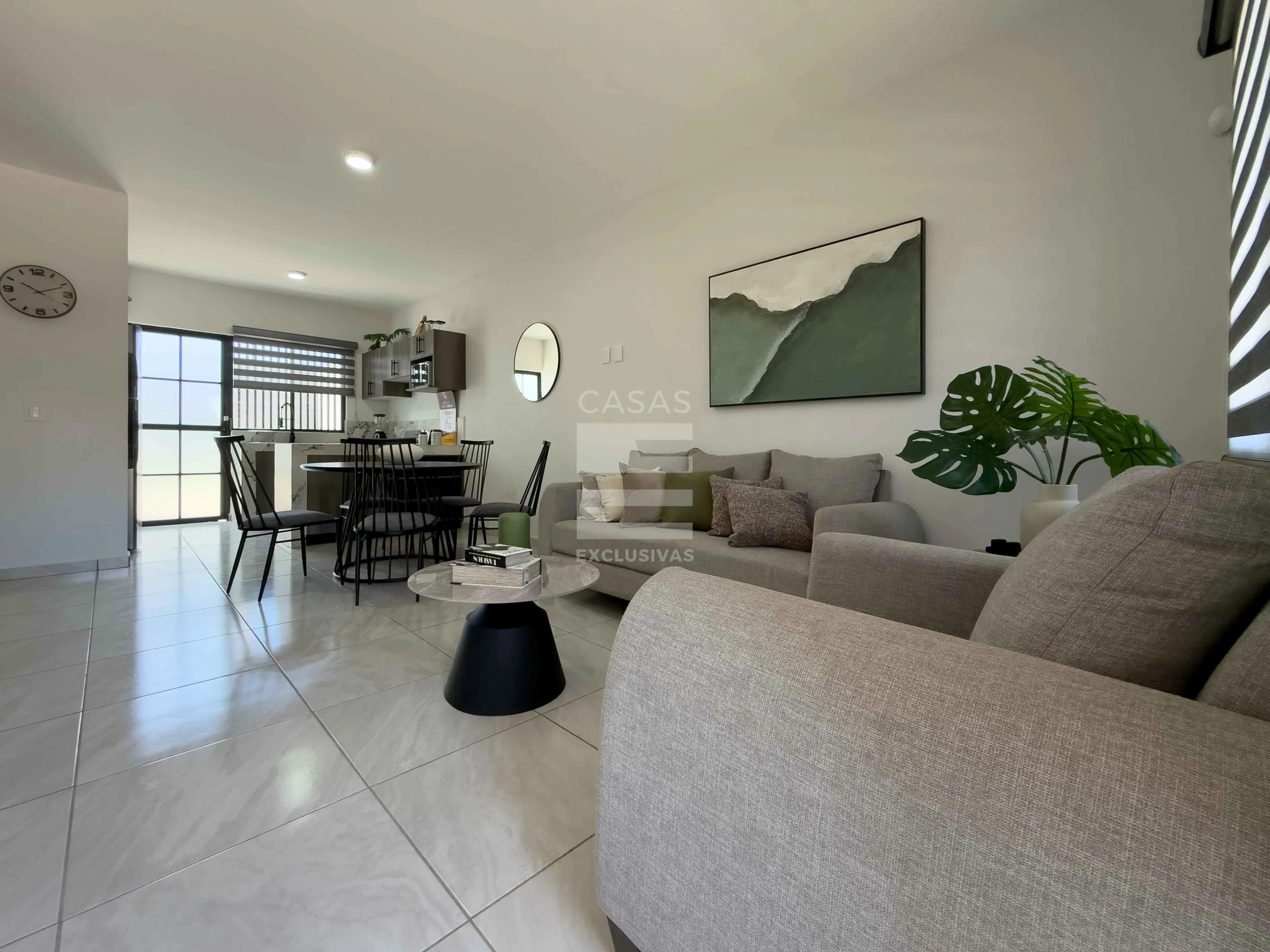 Casas en venta en Villa de Álvarez, Colima, de una planta con dos habitaciones y estudio 2